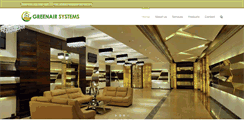 Desktop Screenshot of greenairindia.com